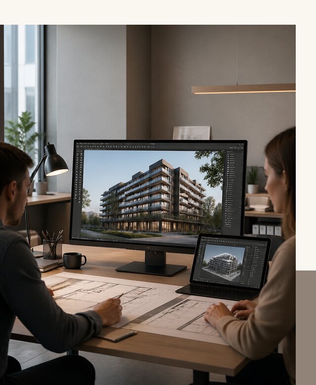 3D визуализация архитектуры и объектов строительства в Карпинске