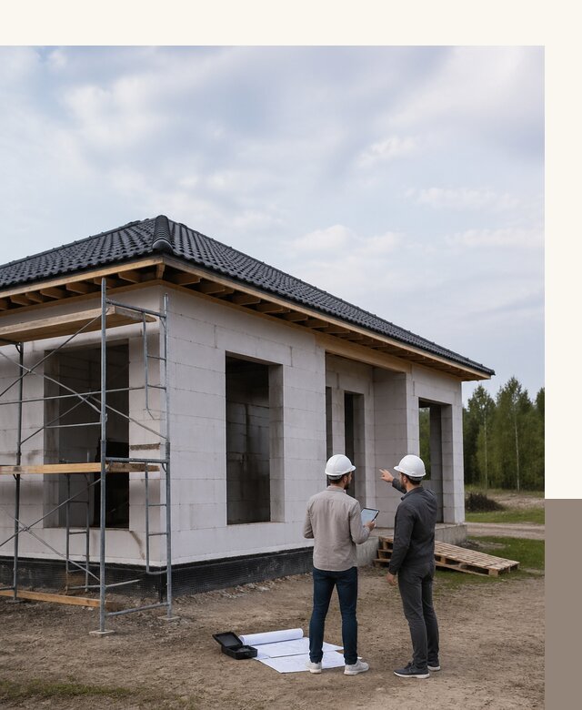 Проектирование одноэтажных домов из газобетона в Карпинске